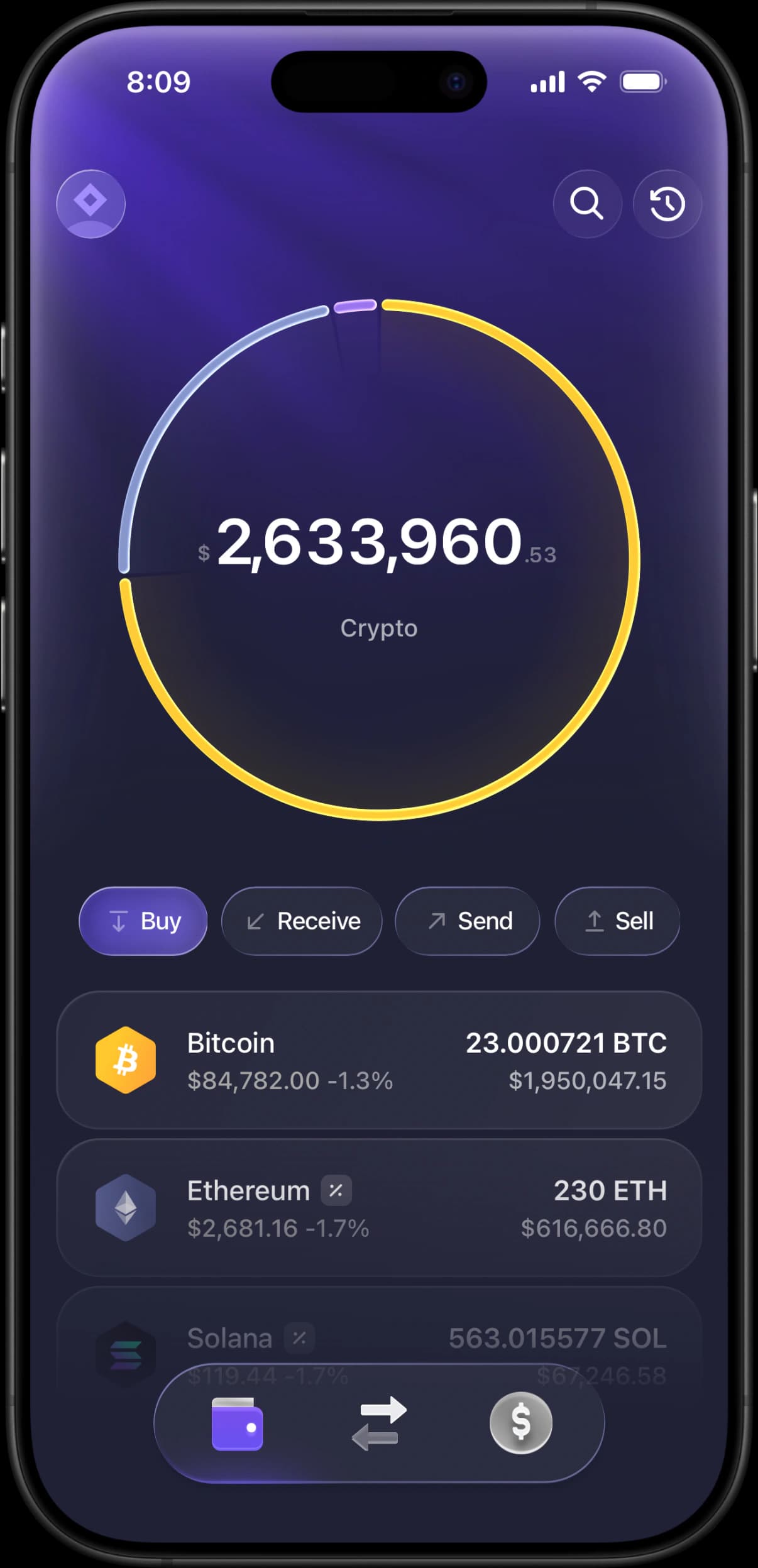 Exodus Wallet Simulator